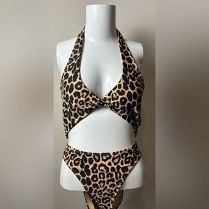 BETTY JODE , trikini, Swimsuit, color animal print, size L , new without tag